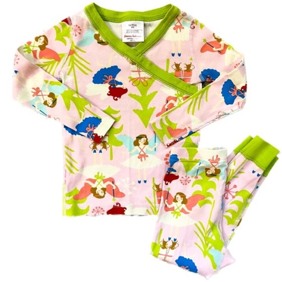 Hanna Andersson Pink Sugarplum Fairy Gift Long
John Pajama Set Girls 12 / 150 CM - Picture 1 of 8